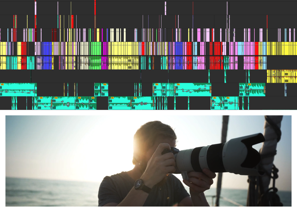Lart du montage video timeline apercu