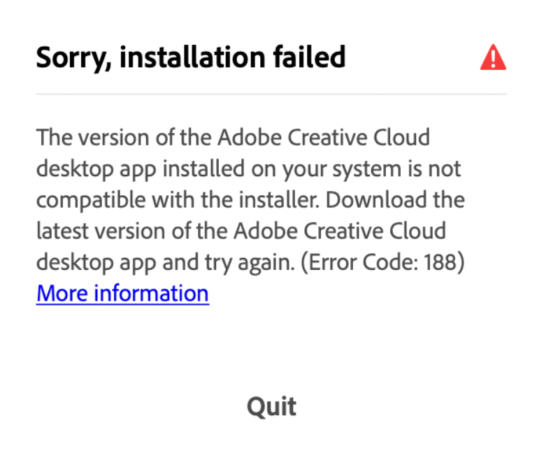 problèmes lors de l’installation d’Adobe Premiere Pro