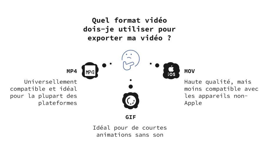 Exporter et partager votre video les bons formats pour chaque plateforme visual selection
